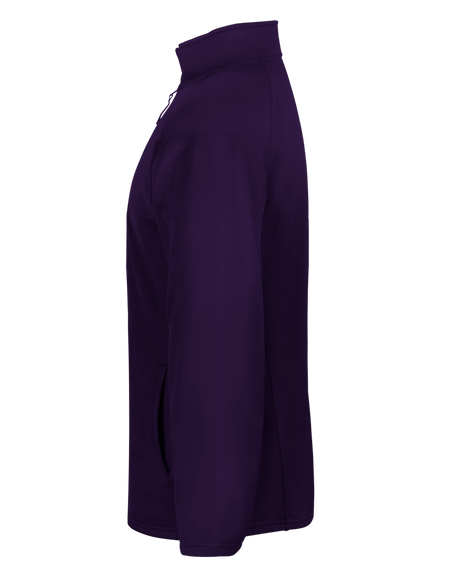 Badger Men's 1/4 Zip Perf. Fleece Badger