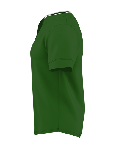 Alleson Adult Two Button Mesh Baseball Jersey With Piping