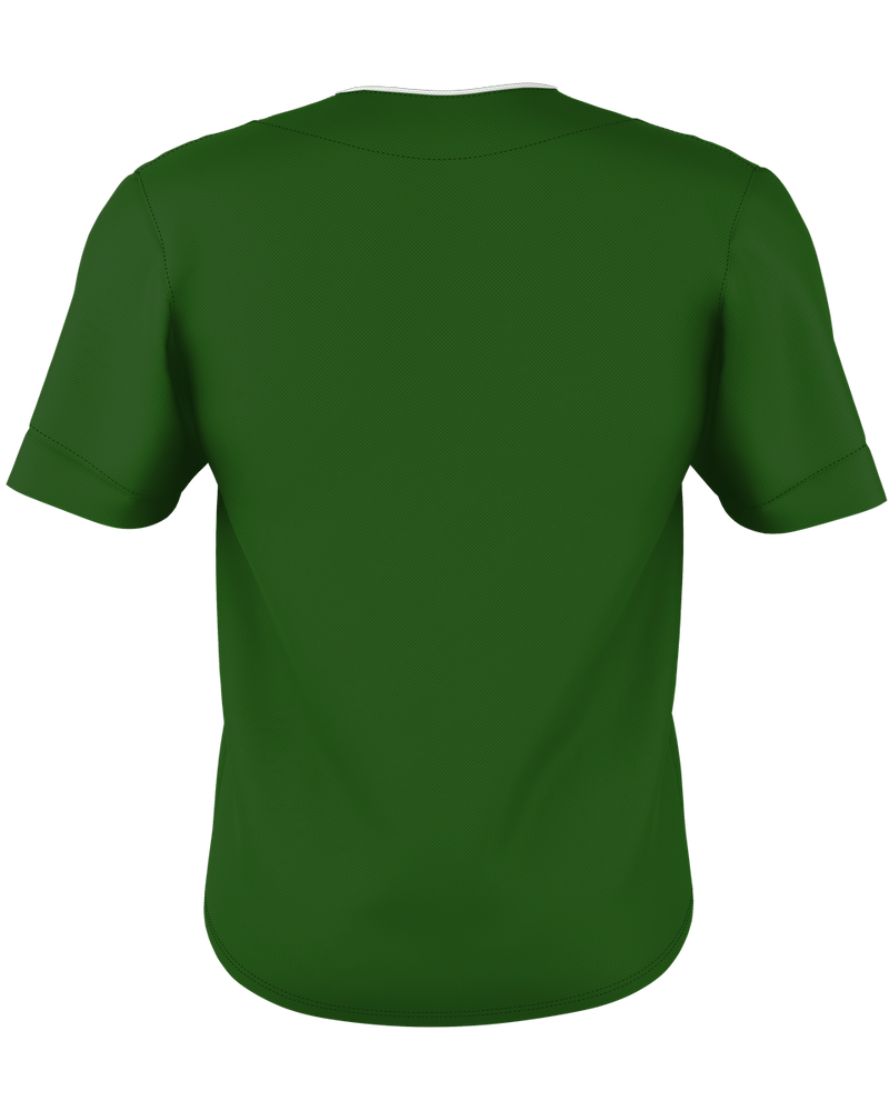 Alleson Adult Two Button Mesh Baseball Jersey With Piping