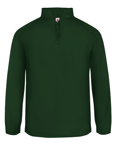 Badger Men's 1/4 Zip Perf. Fleece Badger