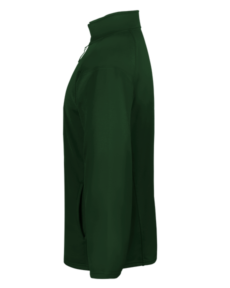 Badger Men's 1/4 Zip Perf. Fleece Badger