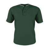 Alleson Adult Two Button Mesh Baseball Jersey With Piping Alleson