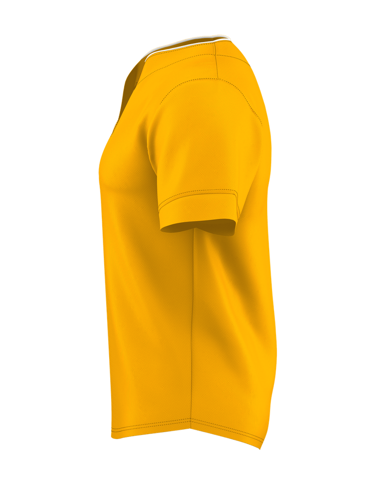 Alleson Adult Two Button Mesh Baseball Jersey With Piping