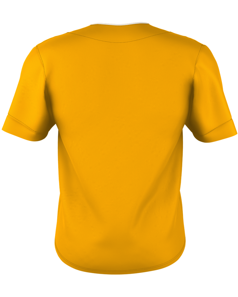 Alleson Adult Two Button Mesh Baseball Jersey With Piping