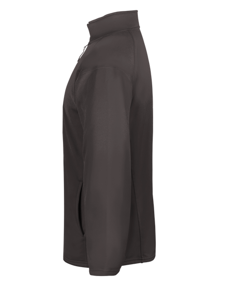 Badger Men's 1/4 Zip Perf. Fleece Badger