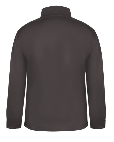 Badger Men's 1/4 Zip Perf. Fleece Badger