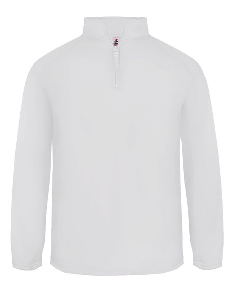 Badger Men's 1/4 Zip Perf. Fleece Badger