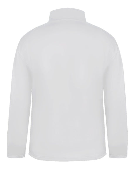 Badger Men's 1/4 Zip Perf. Fleece Badger
