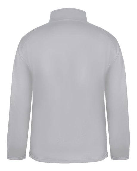 Badger Men's 1/4 Zip Perf. Fleece Badger