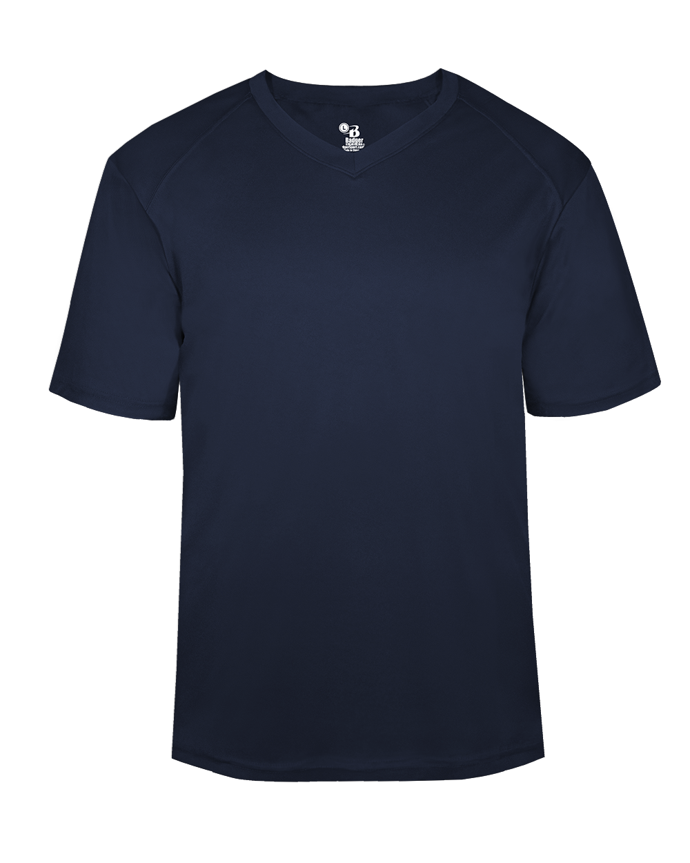 Badger Men's B-Core V-Neck Tee Badger