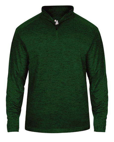 Badger Men's Tonal Blend 1/4 Zip Badger