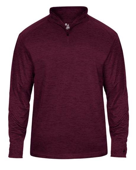 Badger Men's Tonal Blend 1/4 Zip Badger