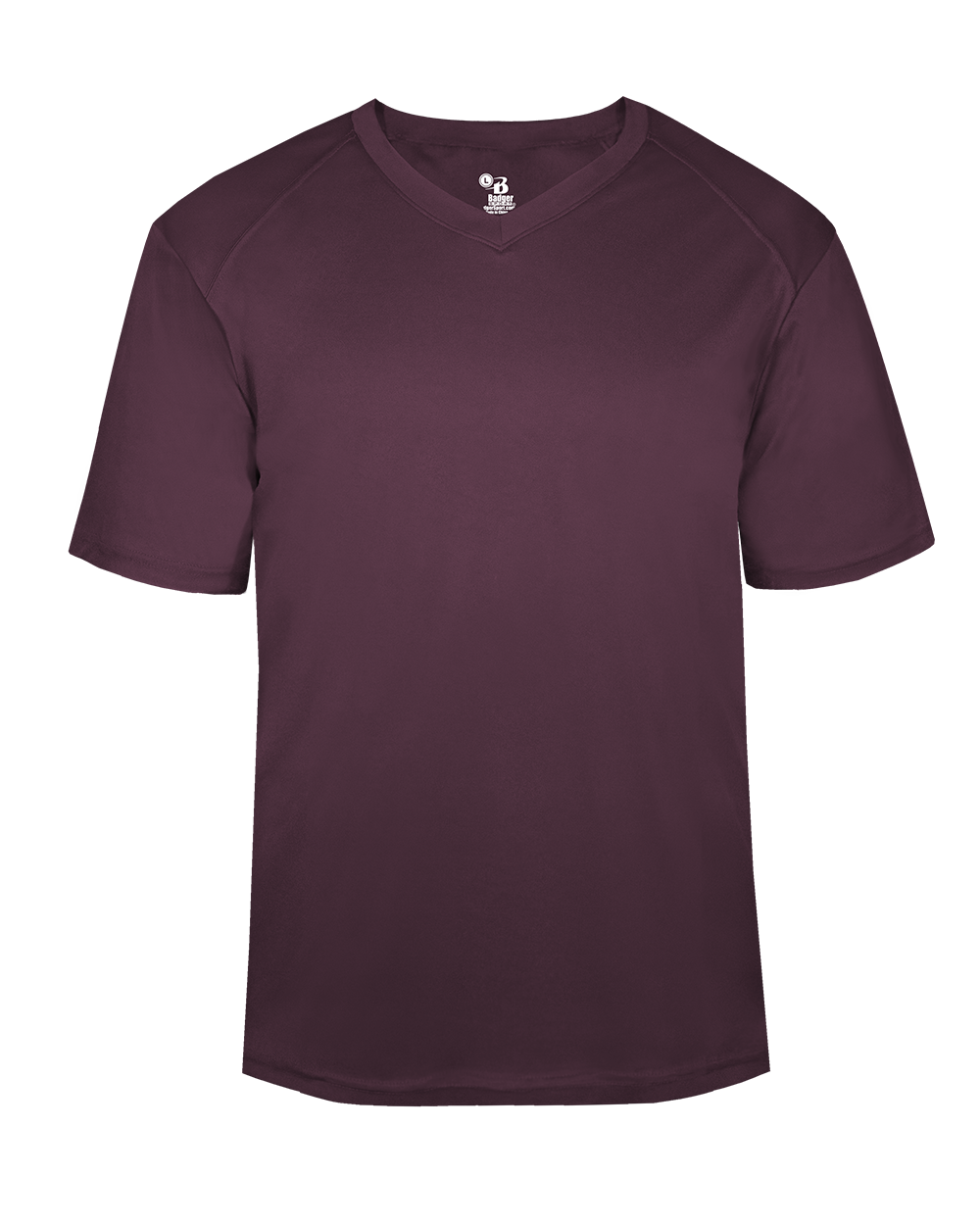 Badger Men's B-Core V-Neck Tee Badger