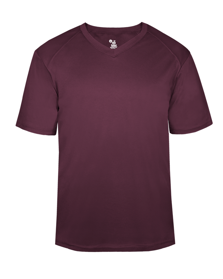 Badger Men's B-Core V-Neck Tee Badger