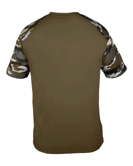 Badger Youth Camo Sport Tee Badger