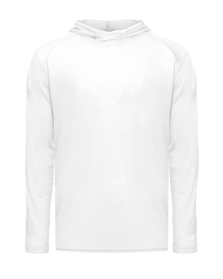 Badger Youth Tri-Blend Surplice Hoodie Tee Badger