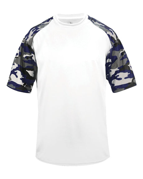 Badger Youth Camo Sport Tee Badger