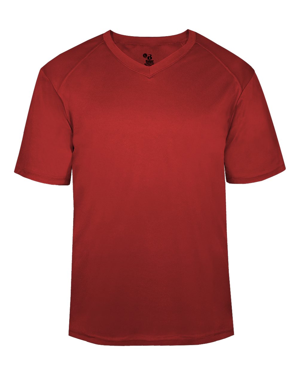 Badger Men's B-Core V-Neck Tee Badger