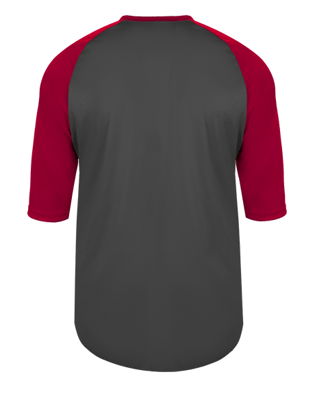 Badger Men's B-Baseball Tee Badger