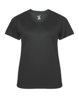 Badger Women's Ultimate Softlock V Neck Tee Badger