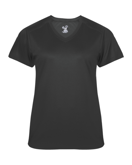 Badger Women's Ultimate Softlock V Neck Tee Badger