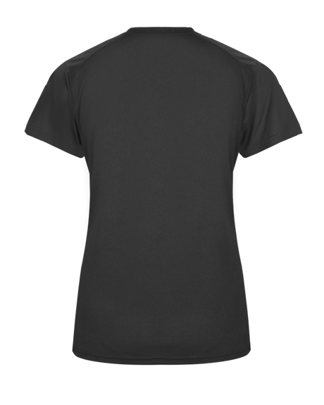Badger Women's Ultimate Softlock V Neck Tee Badger