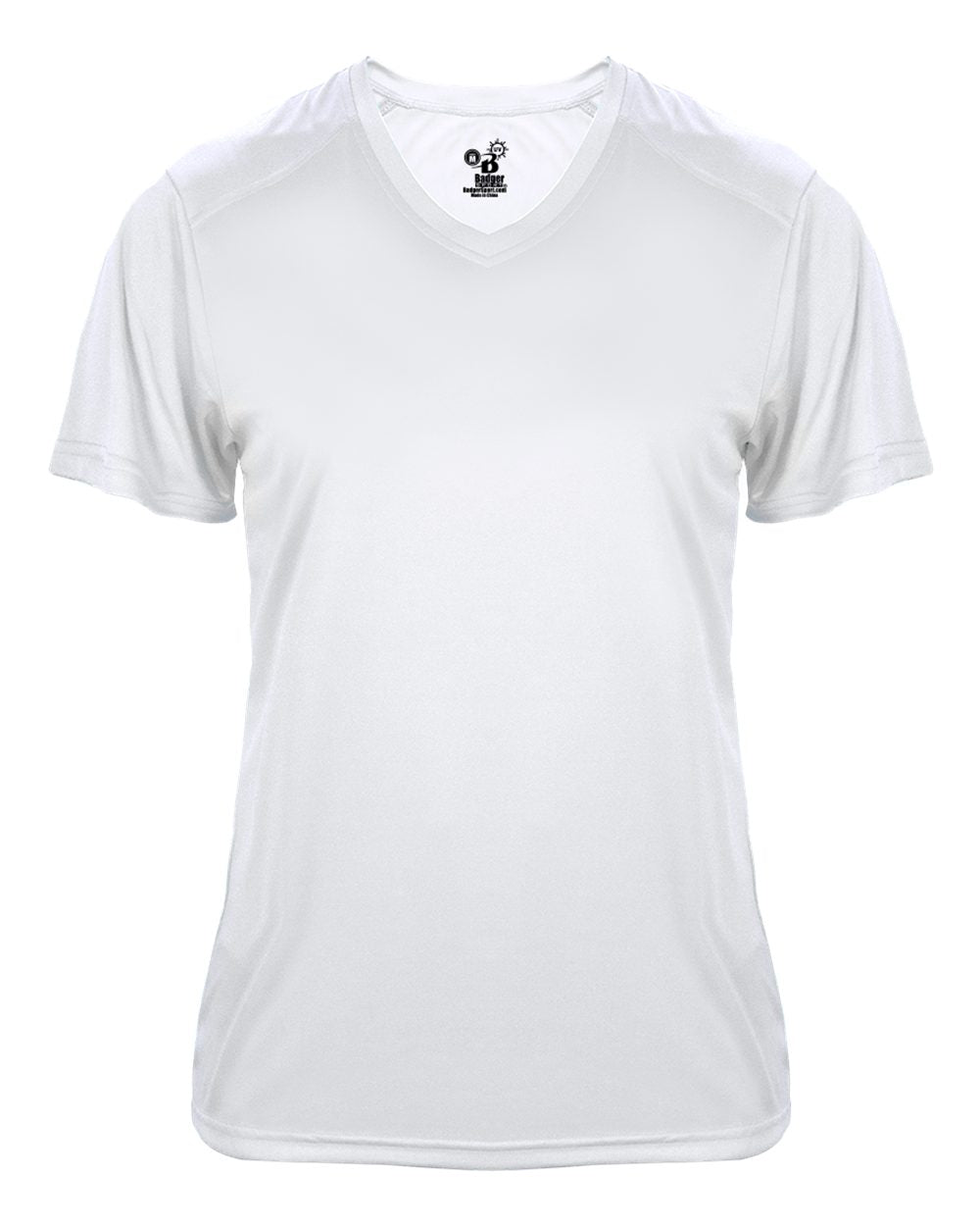 Badger Women's Ultimate Softlock V Neck Tee Badger