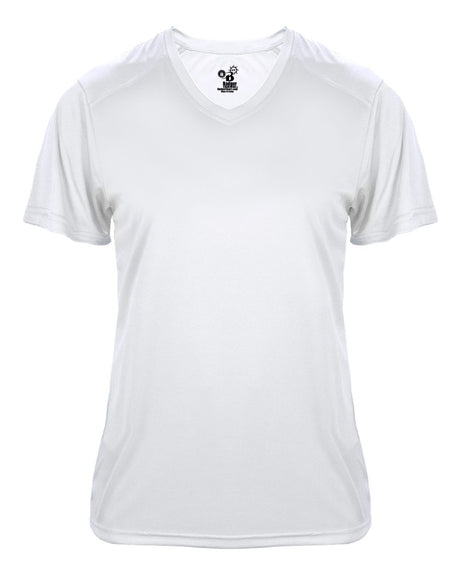 Badger Women's Ultimate Softlock V Neck Tee Badger