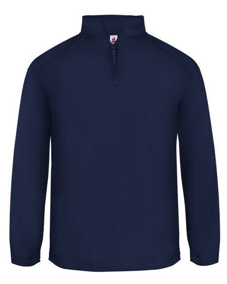Badger Men's 1/4 Zip Perf. Fleece Badger