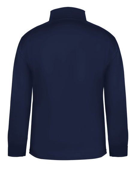 Badger Men's 1/4 Zip Perf. Fleece Badger