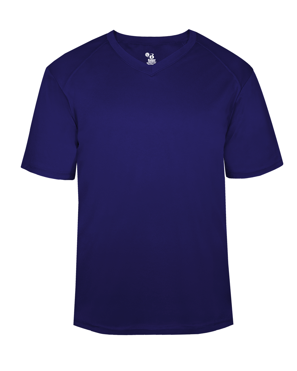 Badger Men's B-Core V-Neck Tee Badger
