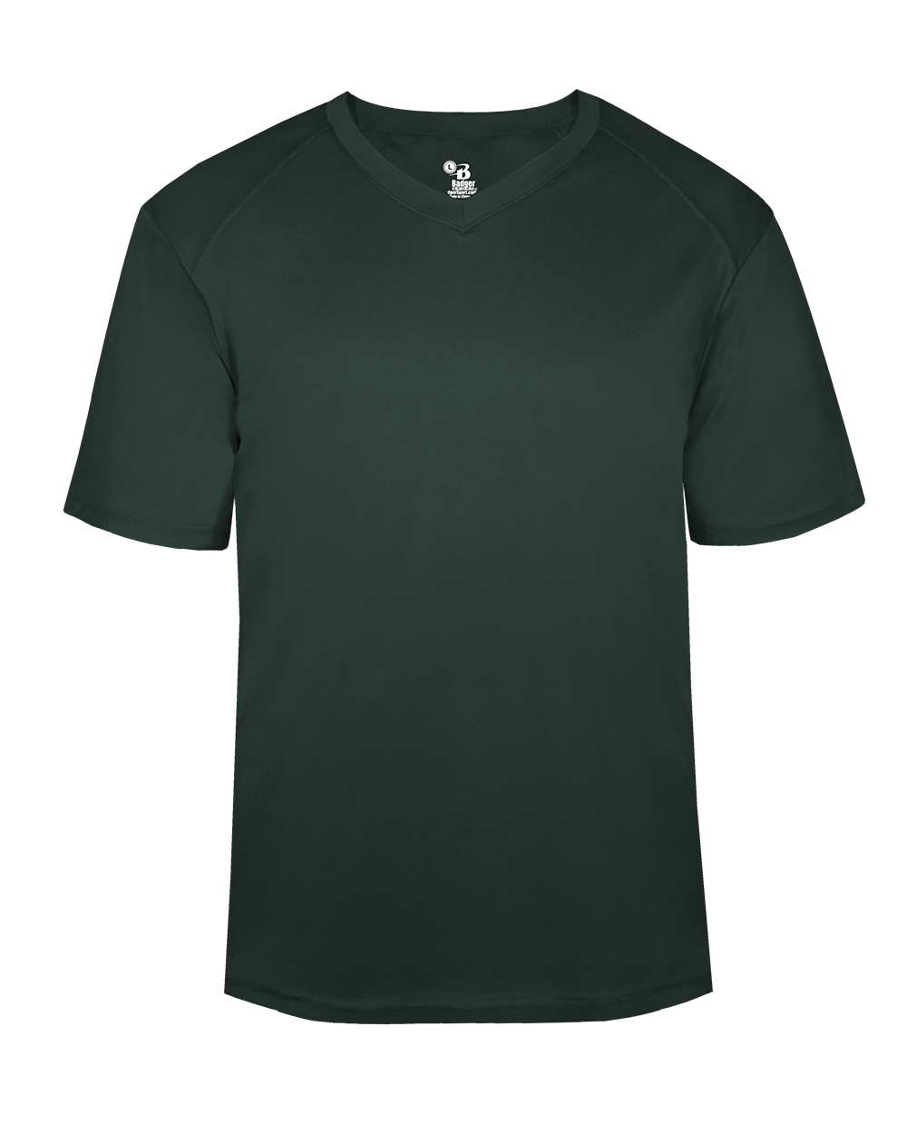 Badger Men's B-Core V-Neck Tee Badger