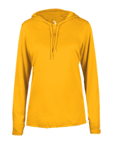 Badger 4165 Women's B-Core Long-Sleeve Hooded Tee Badger