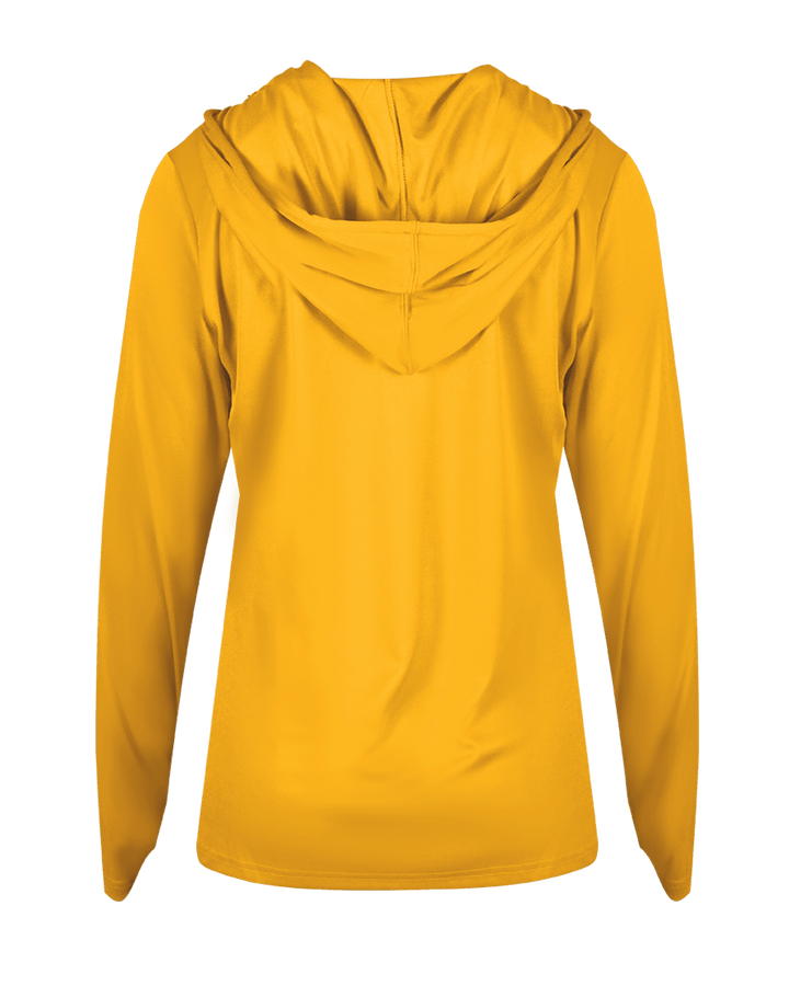 Badger 4165 Women's B-Core Long-Sleeve Hooded Tee Badger