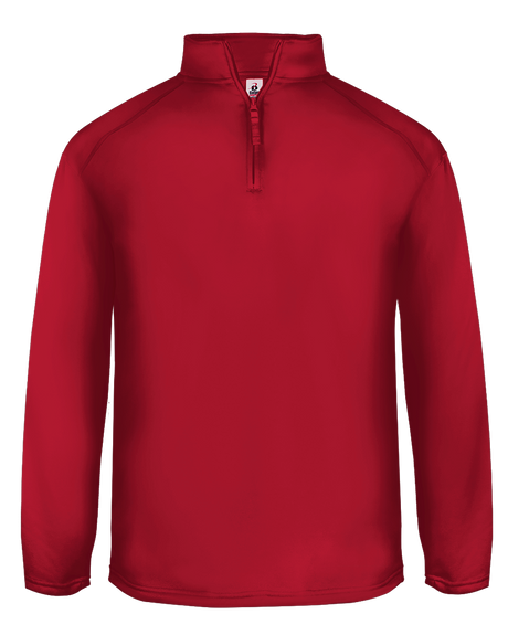 Badger Men's 1/4 Zip Perf. Fleece Badger