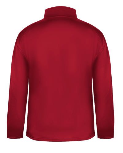 Badger Men's 1/4 Zip Perf. Fleece