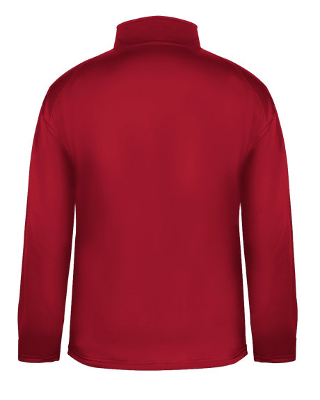 Badger Men's 1/4 Zip Perf. Fleece Badger
