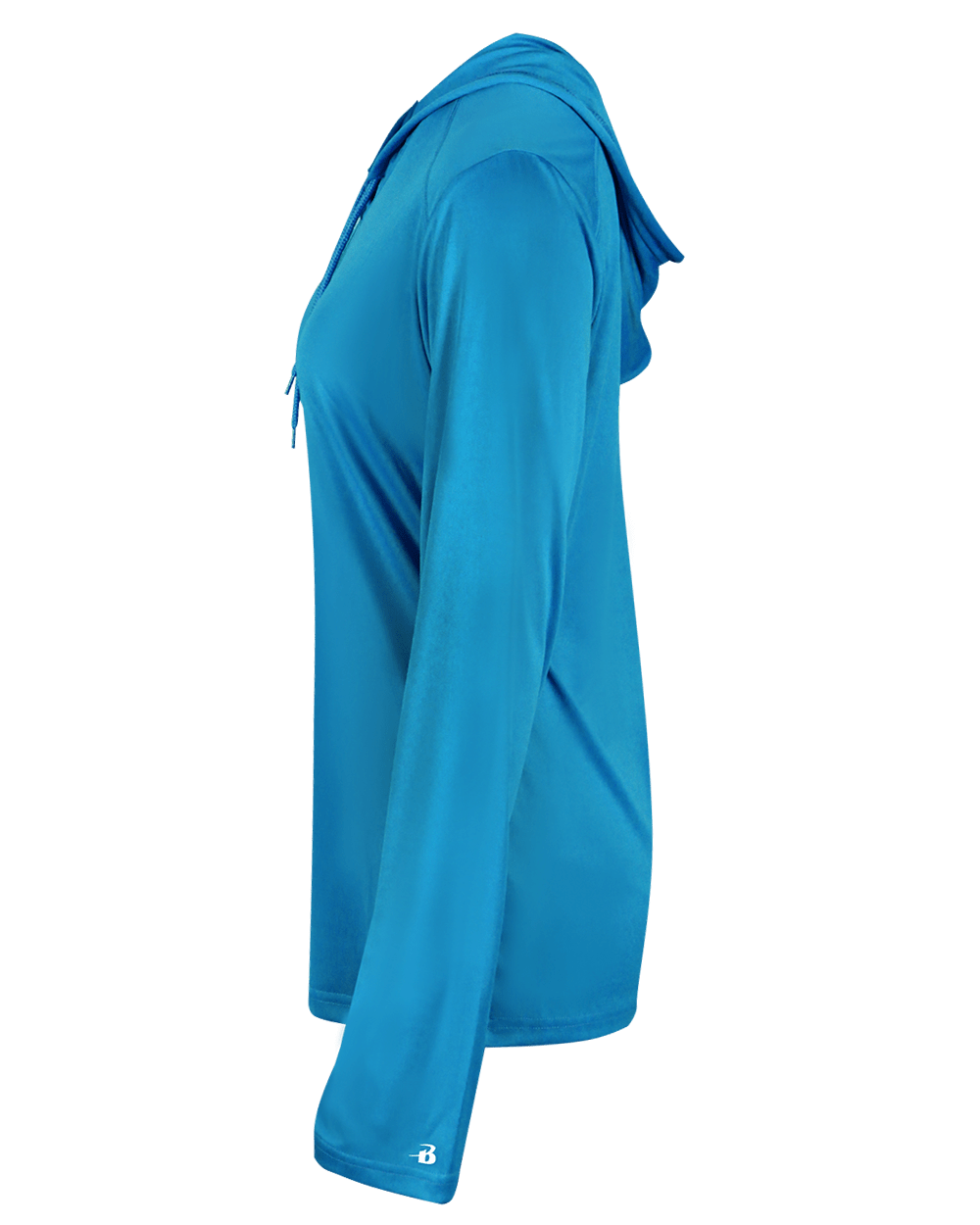 Badger 4165 Women's B-Core Long-Sleeve Hooded Tee Badger