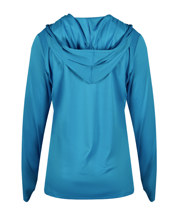 Badger 4165 Women's B-Core Long-Sleeve Hooded Tee Badger