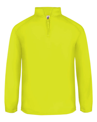 Badger Men's 1/4 Zip Perf. Fleece