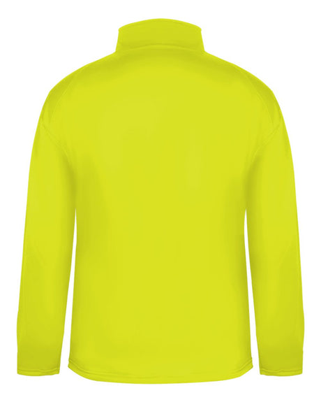 Badger Men's 1/4 Zip Perf. Fleece Badger