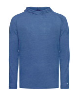 Badger Youth Tri-Blend Surplice Hoodie Tee Badger