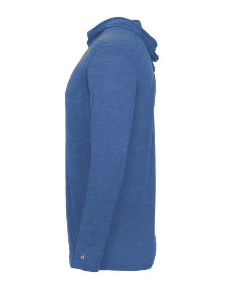 Badger Youth Tri-Blend Surplice Hoodie Tee Badger