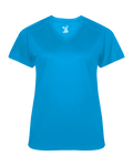 Badger Women's Ultimate Softlock V Neck Tee Badger