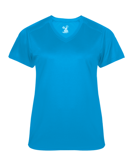 Badger Women's Ultimate Softlock V Neck Tee Badger