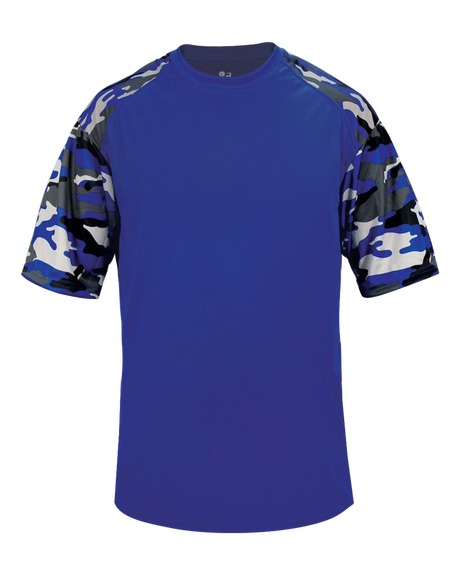 Badger Youth Camo Sport Tee Badger