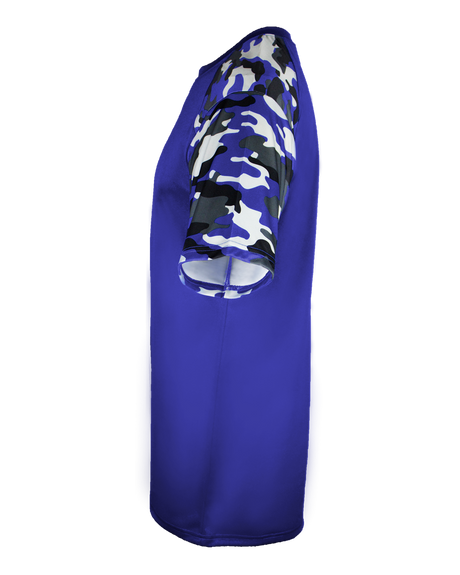 Badger Youth Camo Sport Tee Badger