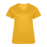 Badger Women's Ultimate Softlock V Neck Tee Badger