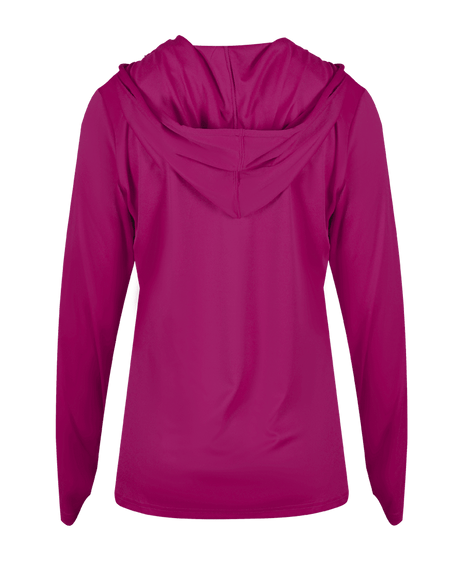 Badger 4165 Women's B-Core Long-Sleeve Hooded Tee Badger