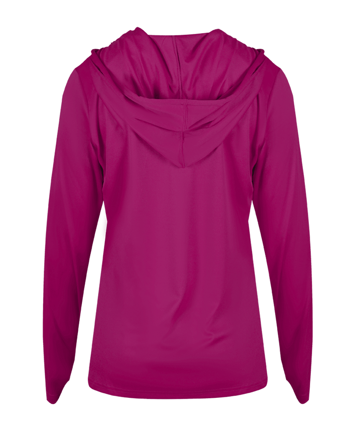 Badger 4165 Women's B-Core Long-Sleeve Hooded Tee Badger
